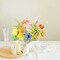 Fake Artificial Summer Bouquets Flowers Combo, Faux Silk Colorful Flowers